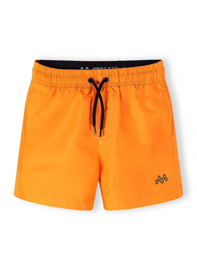MINOTI Boys 2-pack swimming shorts navy and bright orange
